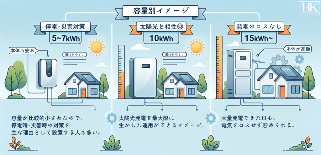 蓄電池の容量