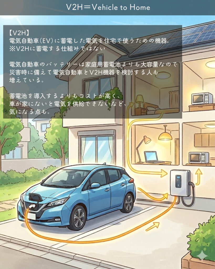 V2Hの仕組み